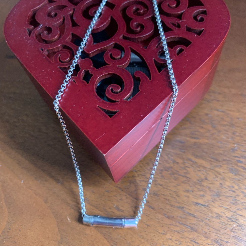John Hardy Sterling Silver Bamboo Slide Pendant